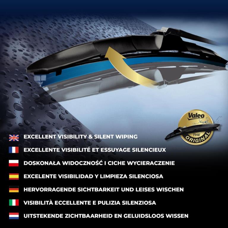 Balai d'essuie-glace (Essuie glace) VALEO VH129 - ref. 574729